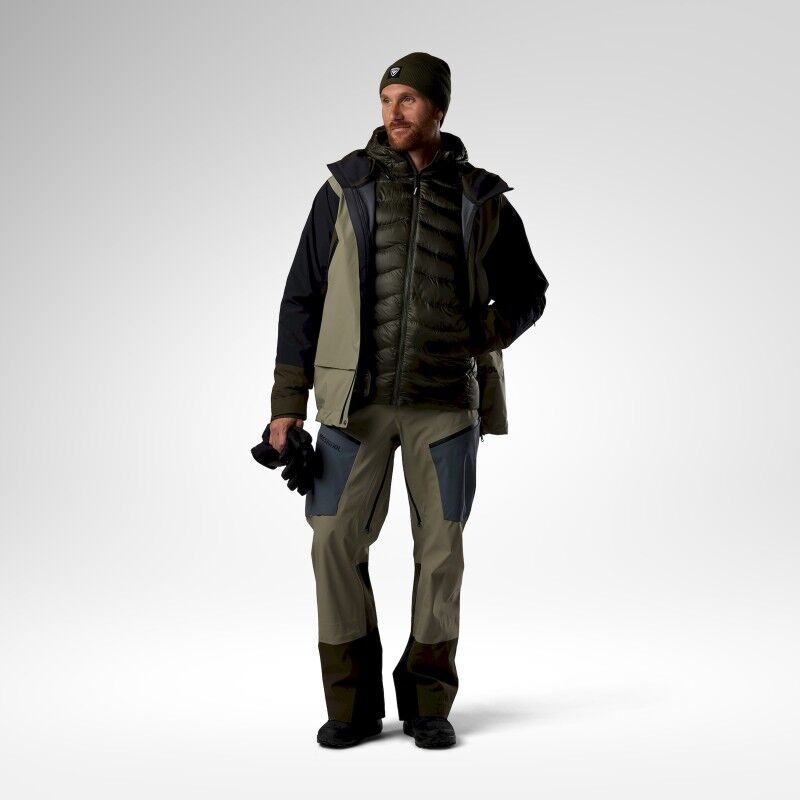Rossignol Verok Down Hoodie Jacket - Donsjack - Heren | Hardloop