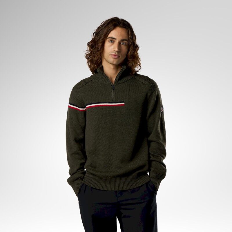 Odysseus Half Zip Merino Sweater - Pull en laine mérinos homme
