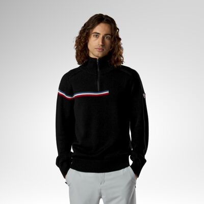 Odysseus Half Zip Merino Sweater - Suéter de lã merino homem
