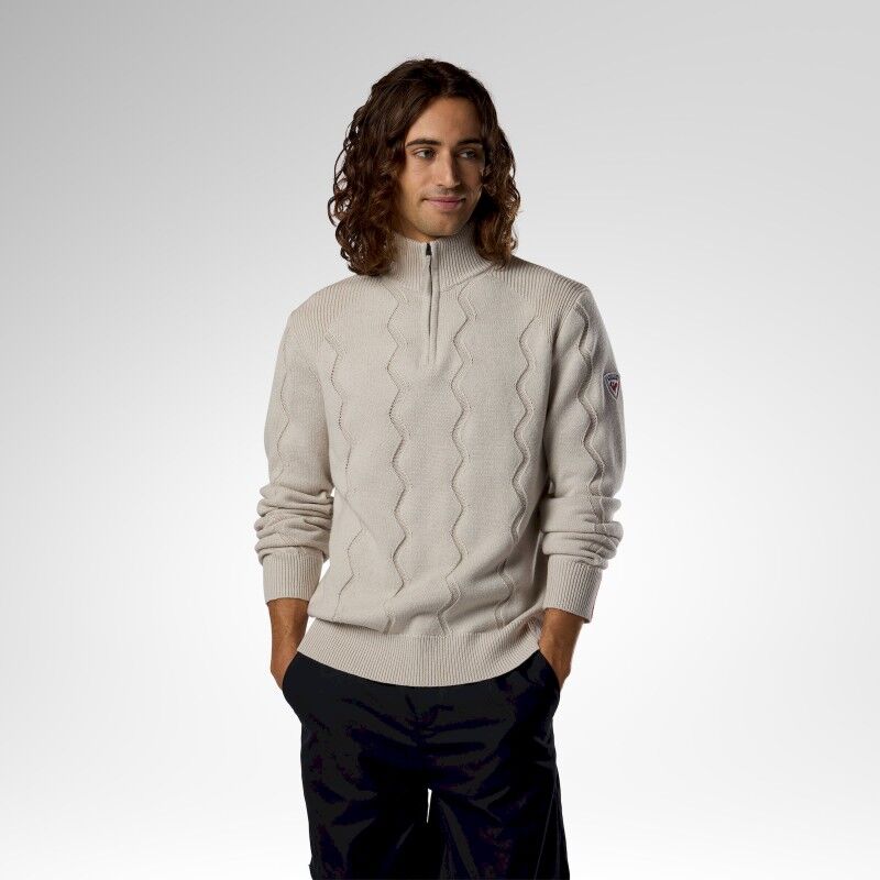 Rossignol Corbyr Half Zip Sweater - Merinovillapaita - Miehet | Hardloop