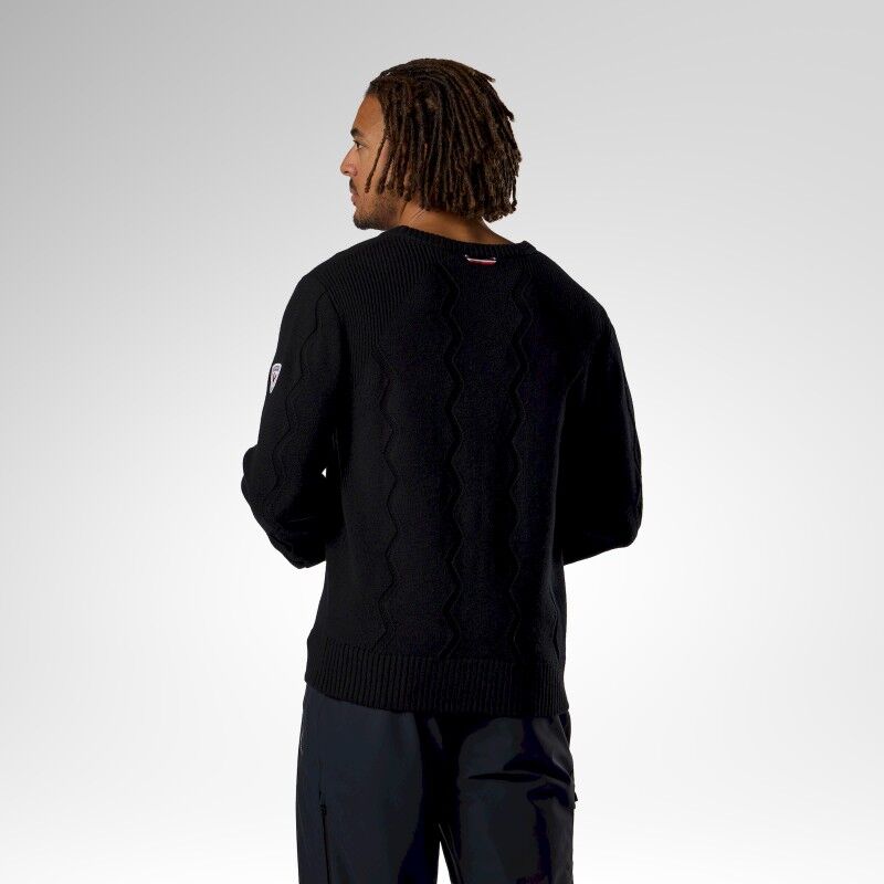 Rossignol Corbyr Crew Neck Sweater - Överdragströjor merinoull - Herr | Hardloop