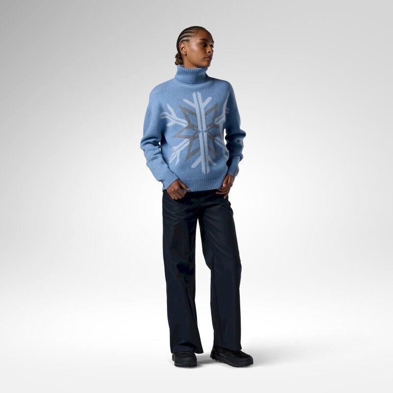 Rossignol Patterned Turtle Neck Sweater - Dámsky pullover | Hardloop