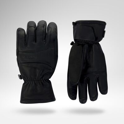 Full Leather Ski Gloves R-Shell - Pánské lyžařské rukavice