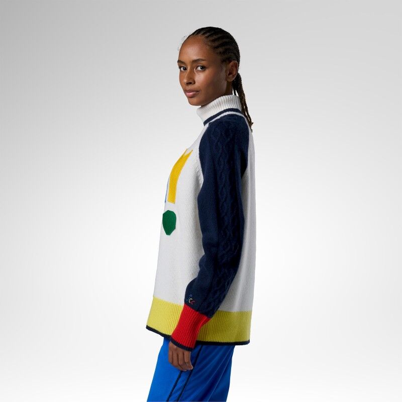 Rossignol JCC Graphic Turtle Neck Sweater - Dámsky pullover | Hardloop