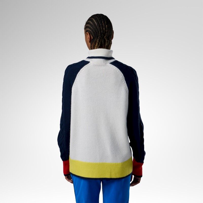 Rossignol JCC Graphic Turtle Neck Sweater - Dámsky pullover | Hardloop