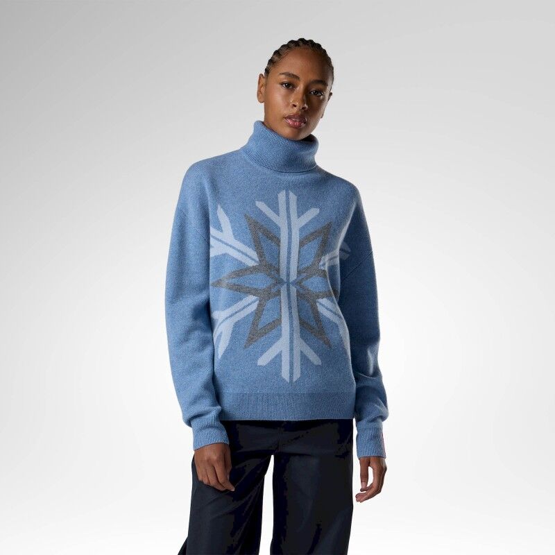 Rossignol Patterned Turtle Neck Sweater - Pullover mulher | Hardloop