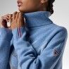 Rossignol Patterned Turtle Neck Sweater - Pullover mulher | Hardloop