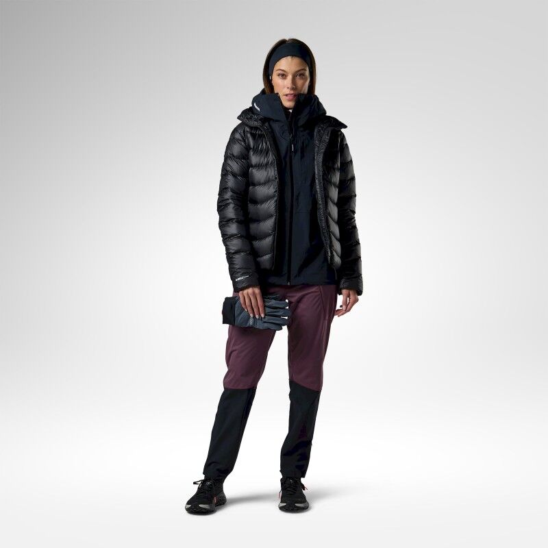 Rossignol Verok Down Hoodie Jacket - Donsjack - Dames | Hardloop