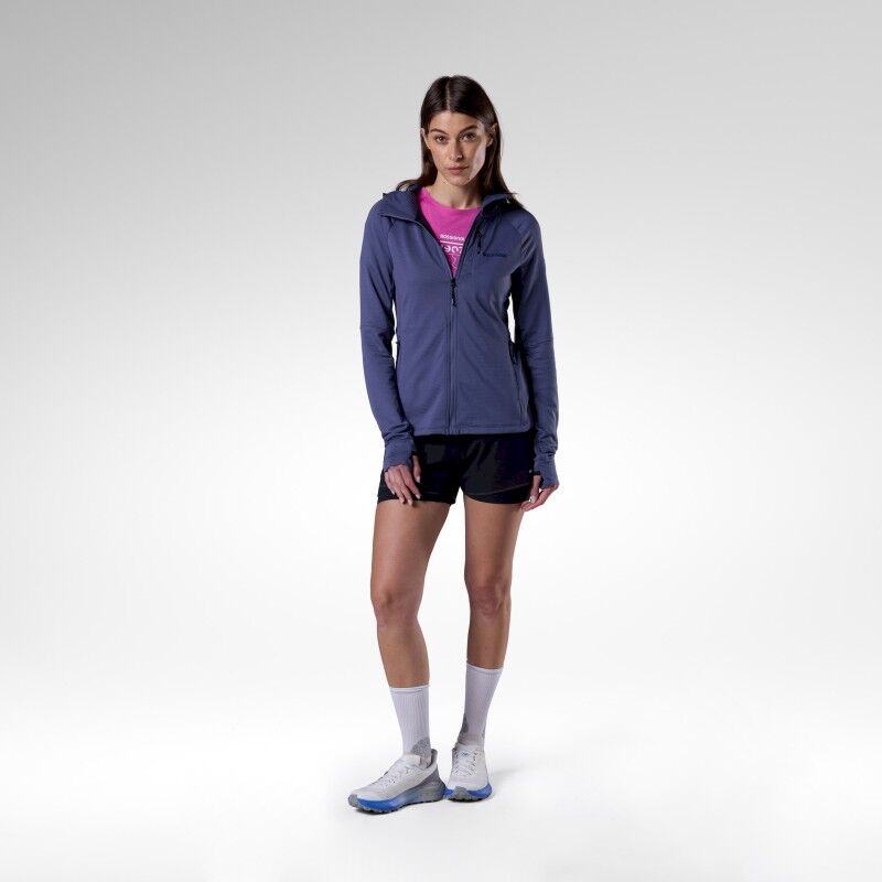 Rossignol Textured Hoodie Mid Layer - Polaire femme | Hardloop