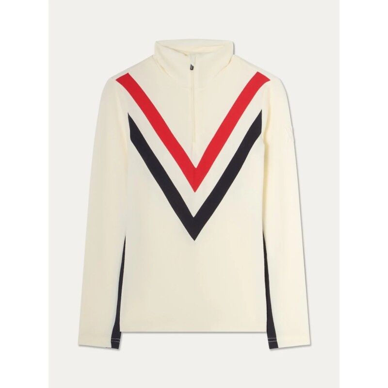 Voss Chevron Zip Up - Merino sweatere - Damer