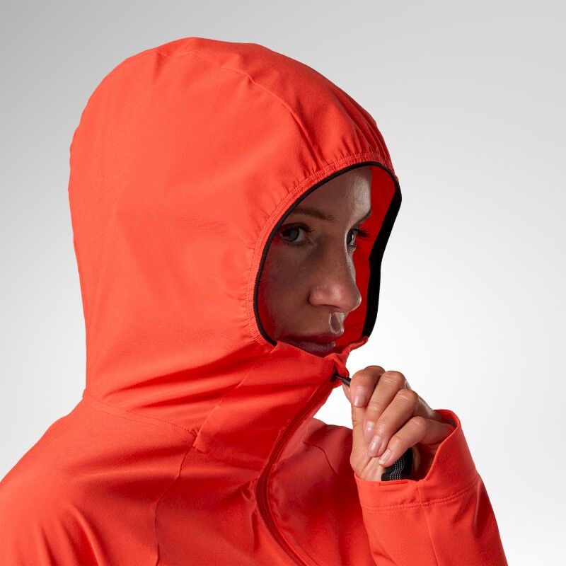 Rossignol Venon Wind Hoodie Jacket - Veste coupe-vent femme | Hardloop