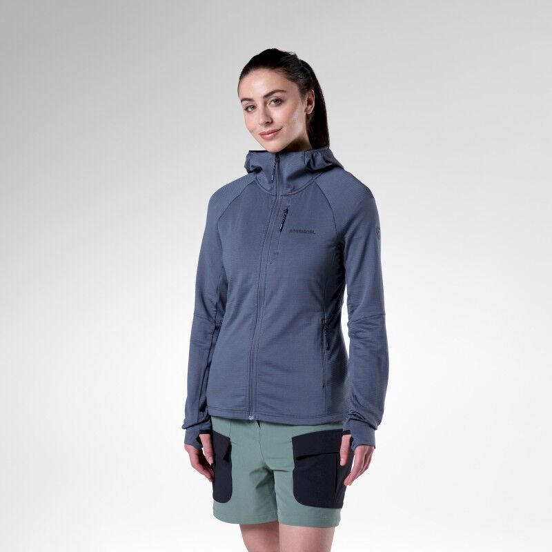 Rossignol Textured Hoodie Mid Layer - Giacca in pile - Donna | Hardloop