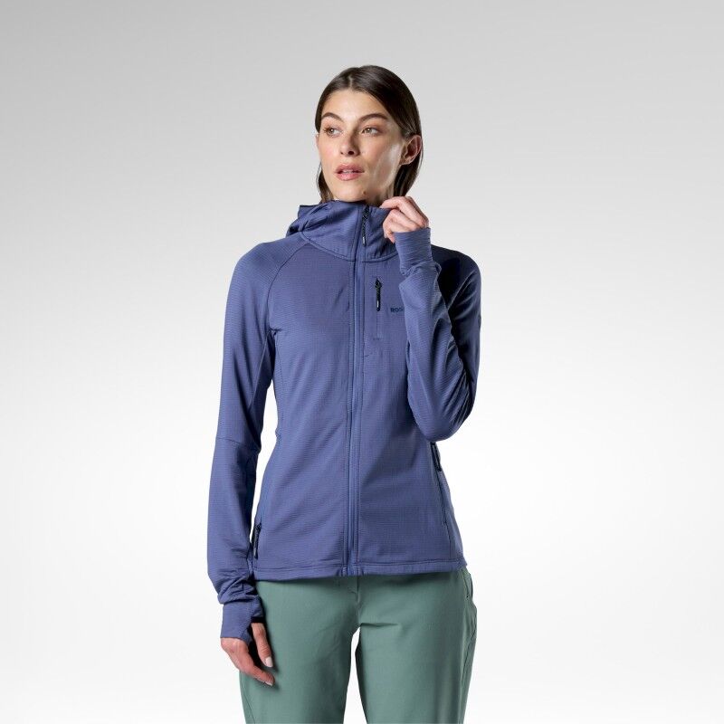 Textured Hoodie Mid Layer - Polaire femme