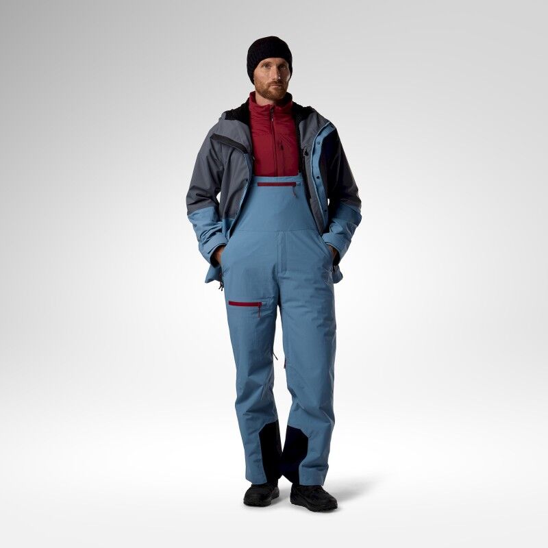 Rossignol Rossignol Outerlimits Insulated Bib - Męskie spodnie narciarskie na szelkach | Hardloop