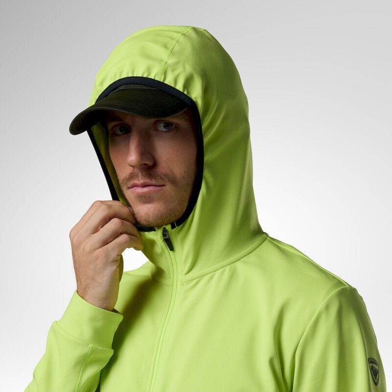 Rossignol Mid Layer Stretch Hoodie - Fleecetröjor - Herr | Hardloop