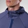 Rossignol Textured Hoodie Mid Layer - Pánská fleesová mikina | Hardloop