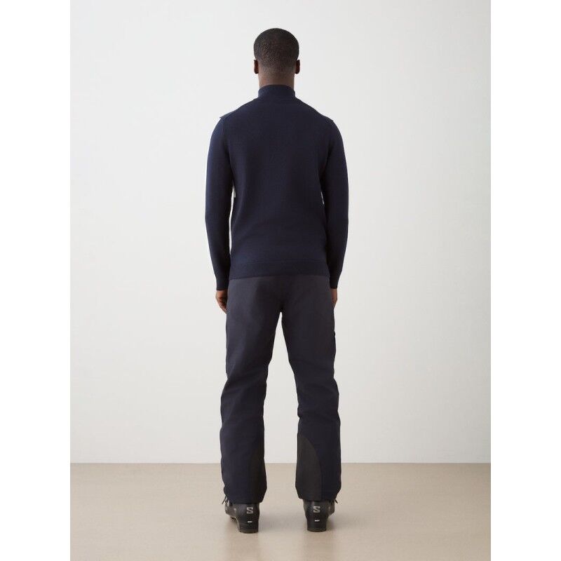 We Norwegians World Cup Zip Up - Pull en laine mérinos homme | Hardloop