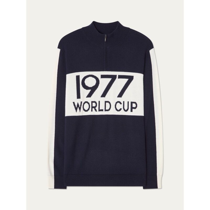 We Norwegians World Cup Zip Up - Merinopullover - Herren | Hardloop