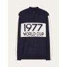 We Norwegians World Cup Zip Up - Pull en laine mérinos homme | Hardloop
