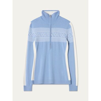 Signature 1/4-zip - Merino jumper - Women's