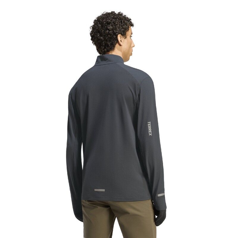 adidas Terrex Xperior Half Zip Longsleeve - Pánská fleesová mikina | Hardloop