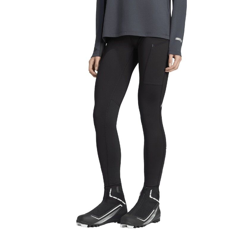 adidas Terrex Xperior CLIMAWARM MID Brushed Tights - Calça esqui de fundo mulher | Hardloop