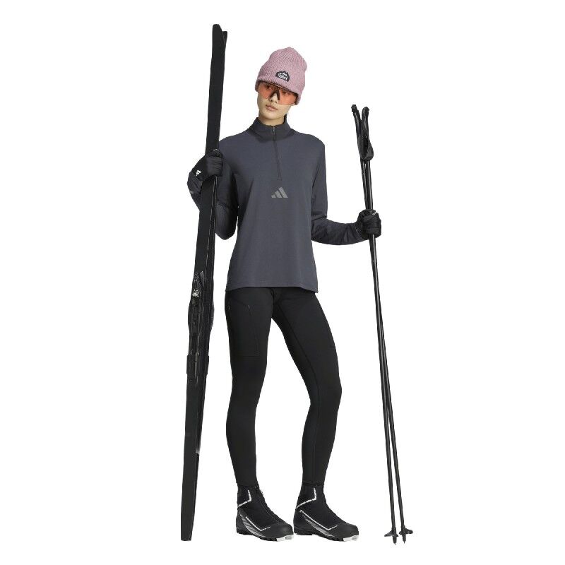 adidas Terrex Xperior CLIMAWARM MID Brushed Tights - Längdskidbyxor - Dam | Hardloop