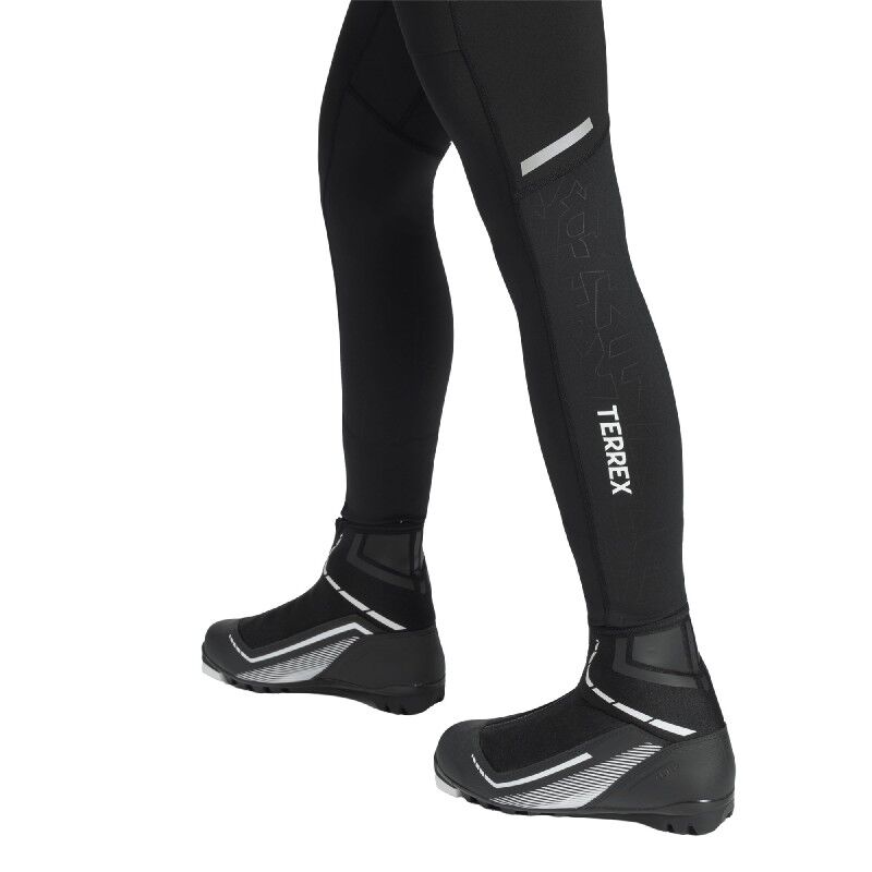 adidas Terrex Xperior CLIMAWARM MID Brushed Tights - Collant ski de fond femme | Hardloop