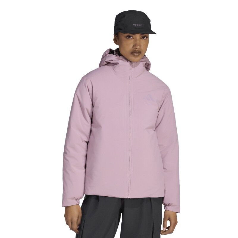 adidas Terrex Multi Essentials CLIMAPROOF Insulated Hooded Jacket - Chaqueta impermeable - Mujer | Hardloop