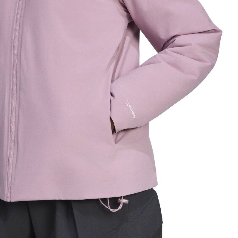 adidas Terrex Multi Essentials CLIMAPROOF Insulated Hooded Jacket - Veste imperméable femme | Hardloop