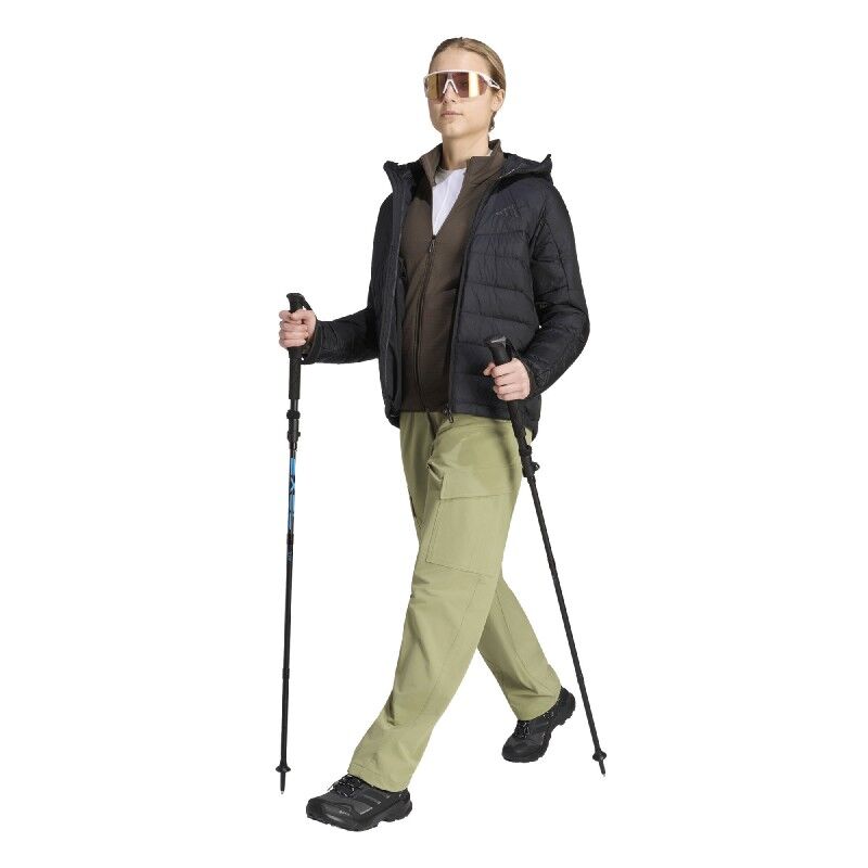 adidas Terrex Xperior CLIMAWARM+ Down Hooded Jacket - Kurtka damski | Hardloop