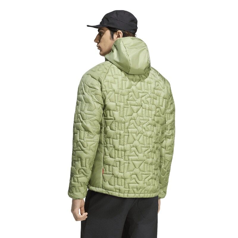 adidas Terrex Xperior PRIMALOFT Loose Fill Insulated Hooded Jacket - Pánská péřova | Hardloop