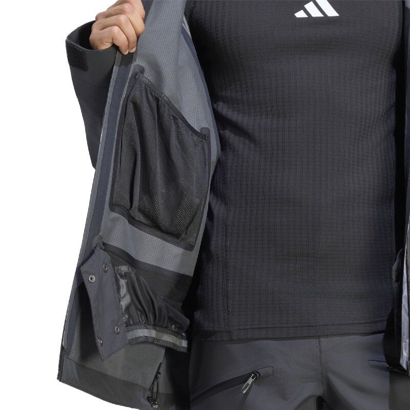 adidas Terrex Xperior Hybrid PRIMEKNIT Spray Dye CLIMAPROOF+ Jacket - Skidjacka - Herr | Hardloop