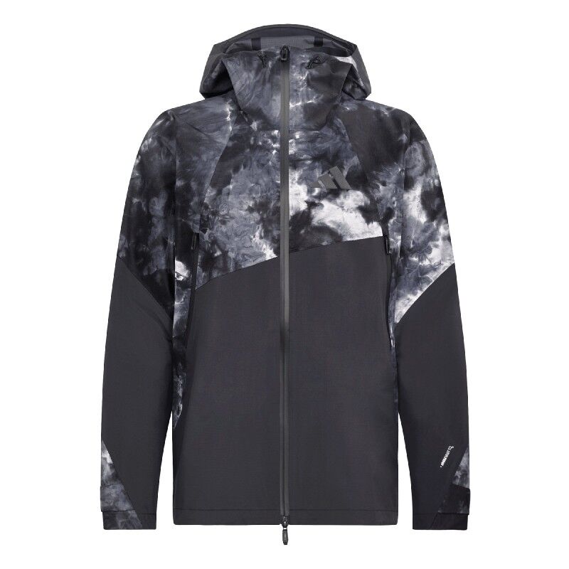 adidas Terrex Xperior Pro PRIMEKNIT Spray Dye CLIMAPROOF Jacket - Regnjacka - Herr | Hardloop