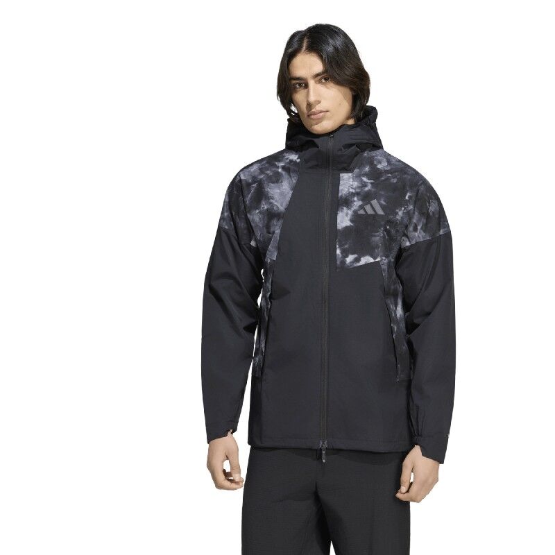 adidas Terrex Xperior 2.5 Layer Hybrid PRIMEKNIT Spray Dye CLIMAPROOF Jacket - Regnjacka - Herr | Hardloop