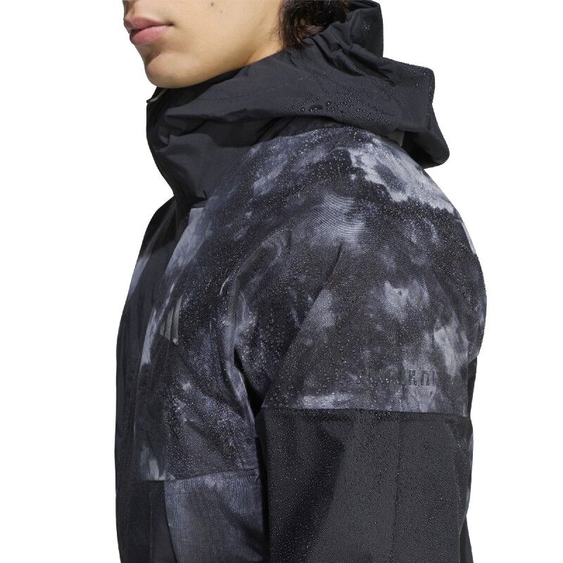 adidas Terrex Xperior 2.5 Layer Hybrid PRIMEKNIT Spray Dye CLIMAPROOF Jacket - Regnjacka - Herr | Hardloop