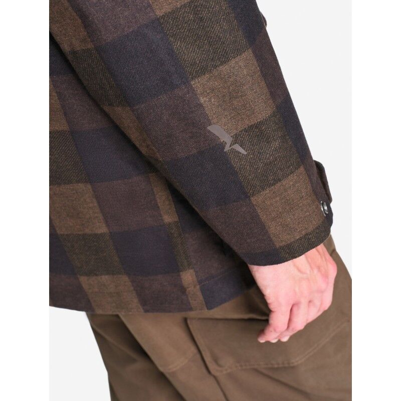 Aigle Mtd T-Kit Multi-Pocket Check-Print Coat - Vinterjacka - Herr | Hardloop