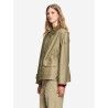 Aigle Short Waxed Parka - Parka mulher | Hardloop