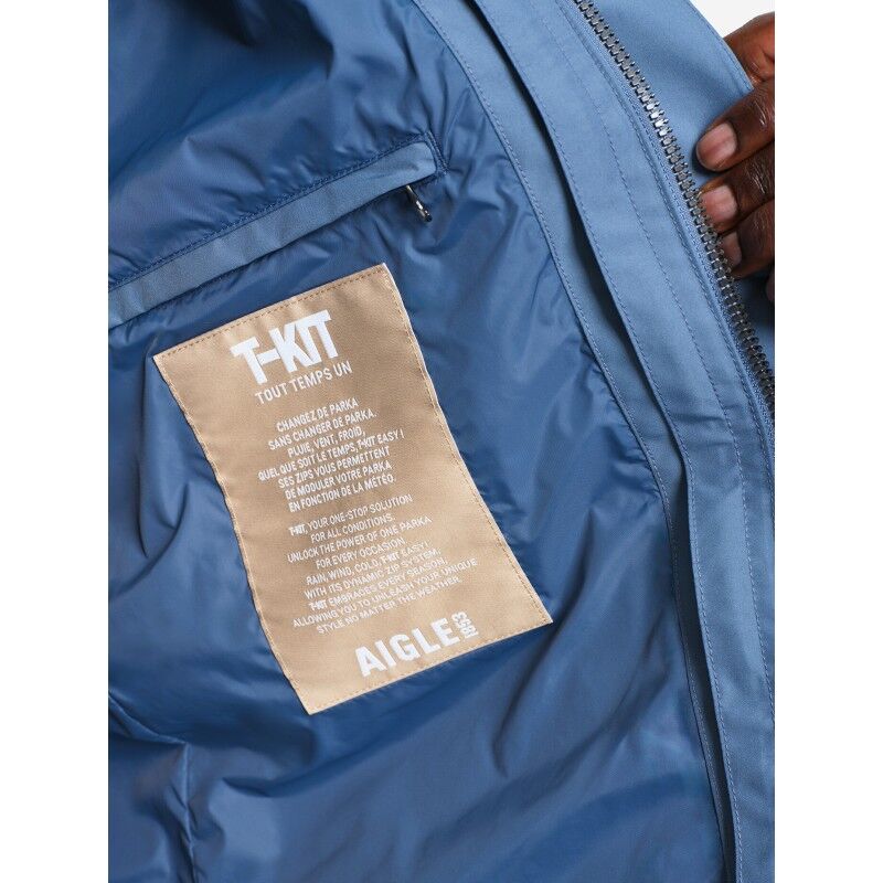 Aigle Gore-Tex T-Kit 2-Layer Long Parka With Hood - Parka - Men's | Hardloop