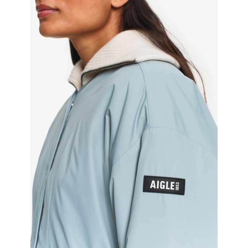 Aigle Repreve® Water-Repellent Boxy Quilted Jacket - Synthetic jacket - Women's | Hardloop