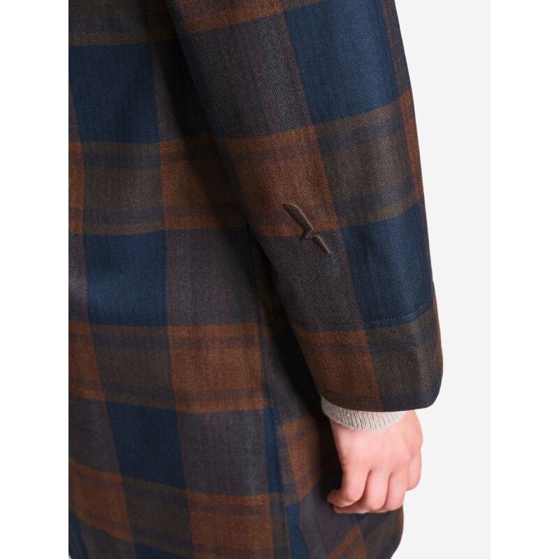 Aigle Mtd® Long Plaid Raincoat - Veste imperméable femme | Hardloop