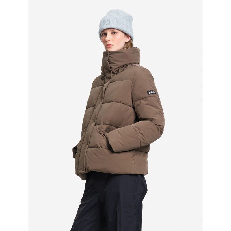 Aigle Water-Repellent Short Puffer Jacket In Repreve - Kunstfaserjacke - Damen | Hardloop