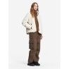 Aigle Wool-Blend Sherpa Button-Up Jacket With Nylon Details - Fleece jacket - Women's | Hardloop