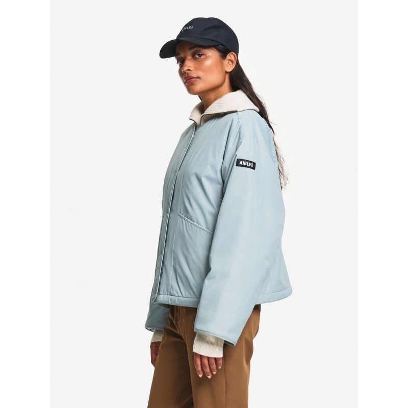 Aigle Repreve® Water-Repellent Boxy Quilted Jacket - Synthetic jacket - Women's | Hardloop