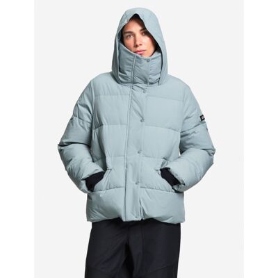 Water-Repellent Short Puffer Jacket In Repreve - Doudoune femme
