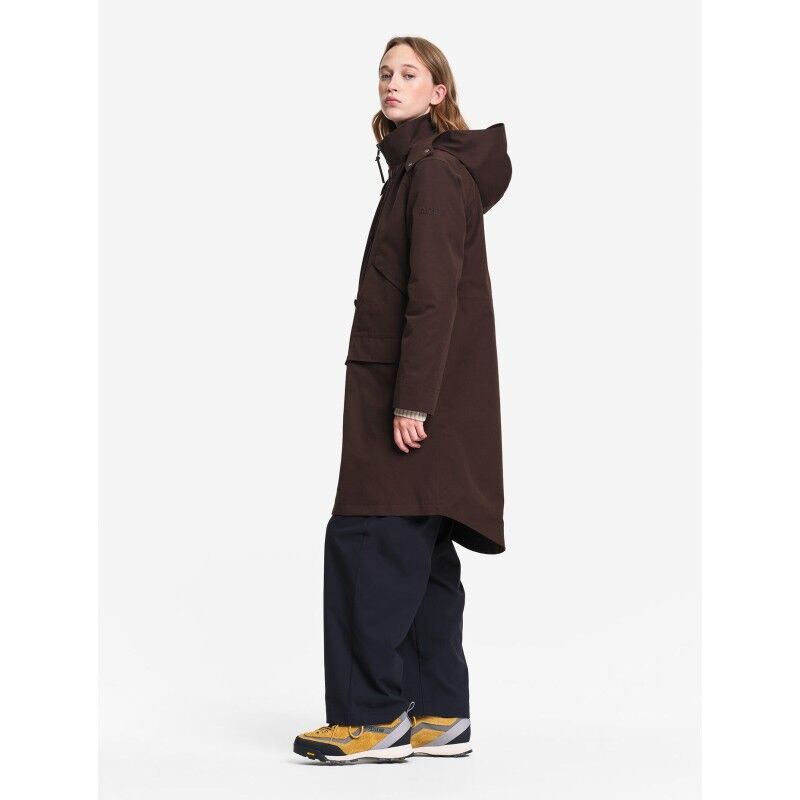 Aigle Mtd® Long Raincoat - Kurtka przeciwdeszczowa damska | Hardloop