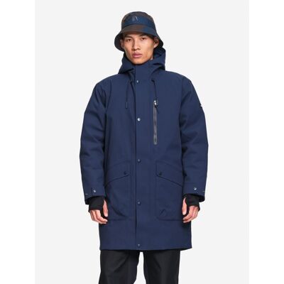 Long Mtd Multi-Pocket Winter Parka - Pánská zimní bunda