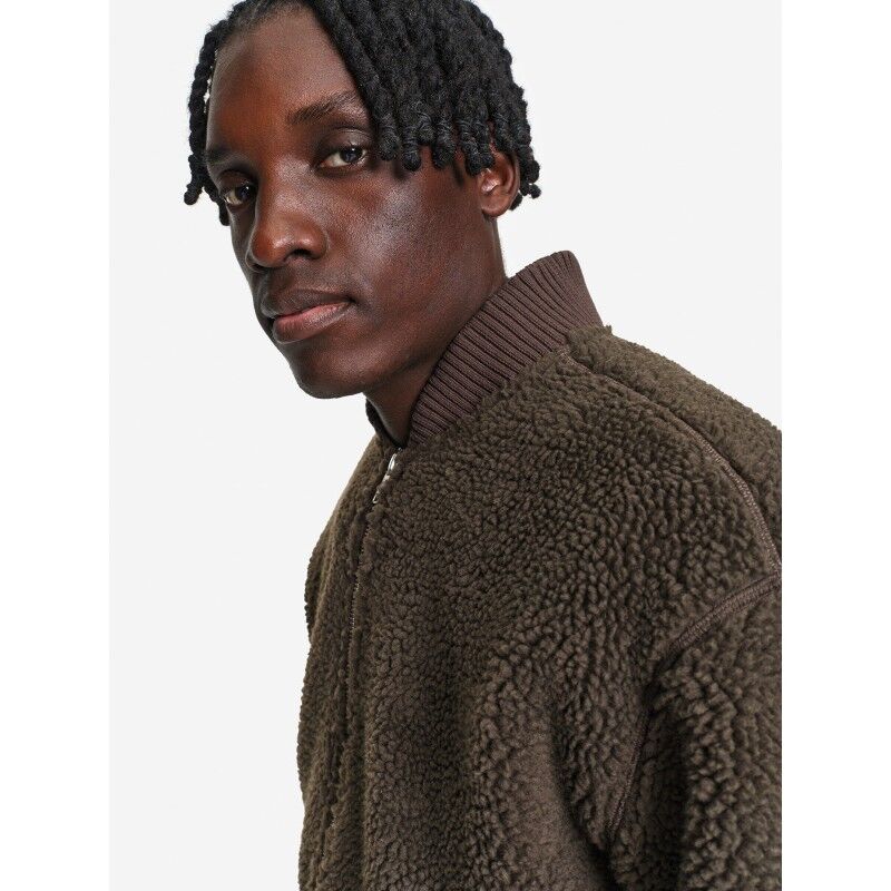 Aigle Sherpa Bomber Jacket With Two-Way Zip - Pánská fleesová mikina | Hardloop