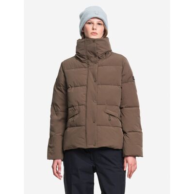 Water-Repellent Short Puffer Jacket In Repreve - Dámská péřova
