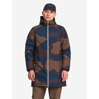 Rainpack 90 Warm Mtd Repreve Quilted Jacket Print - Waterproof jacket